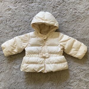 Baby Gap | Puffer Bow Jacket 6-12M